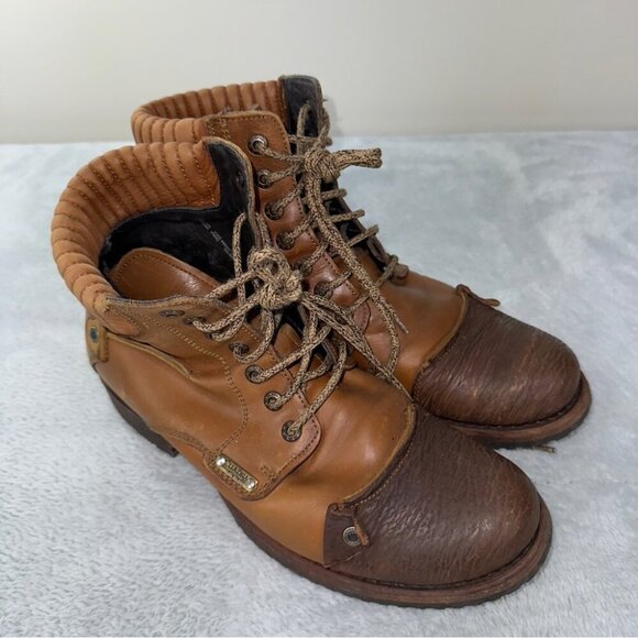 Cuadra Men's Leather Ankle Boots Size 10 US